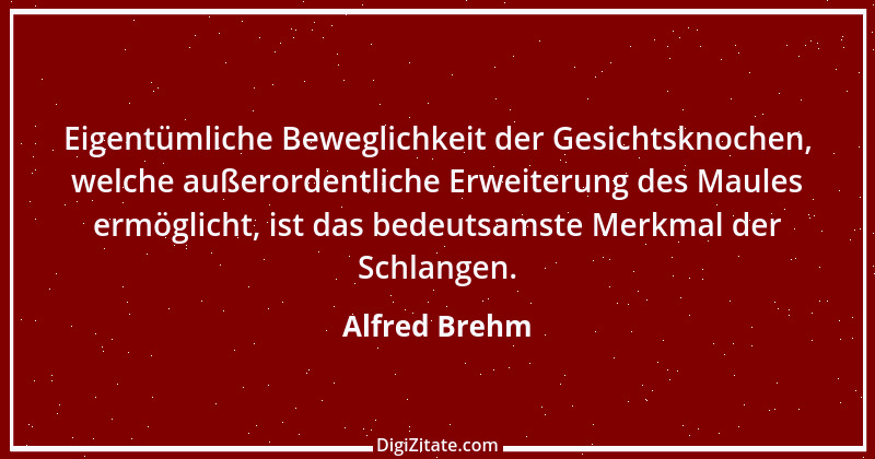 Zitat von Alfred Brehm 107