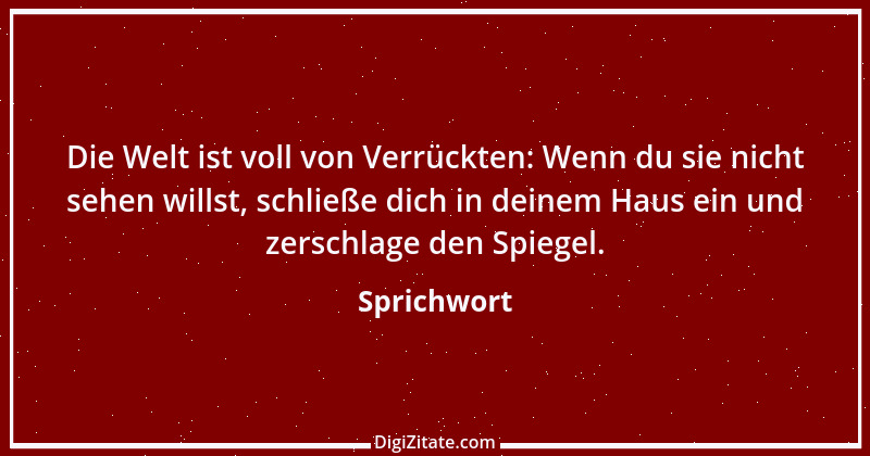 Zitat von Sprichwort 1258