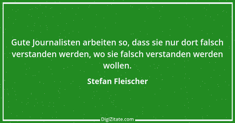 Zitat von Stefan Fleischer 220