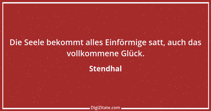 Zitat von Stendhal 236