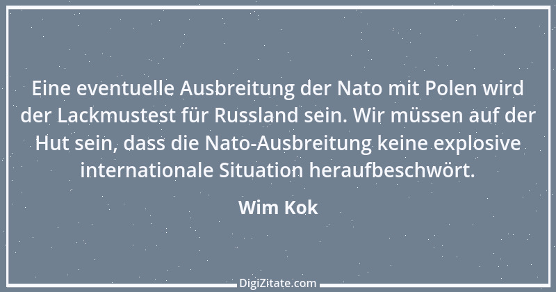 Zitat von Wim Kok 5