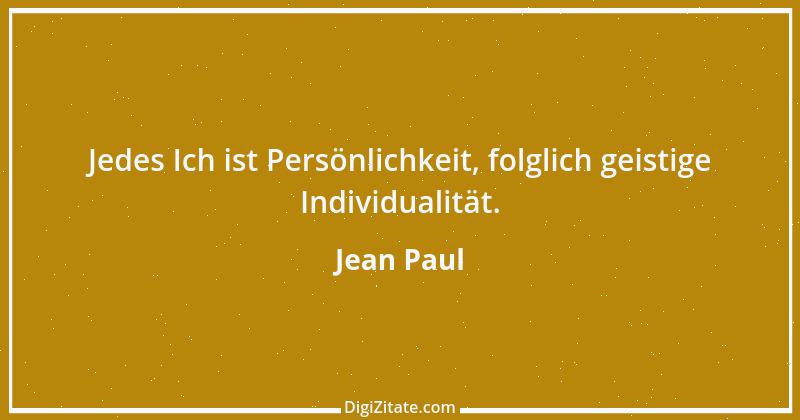 Zitat von Jean Paul 412