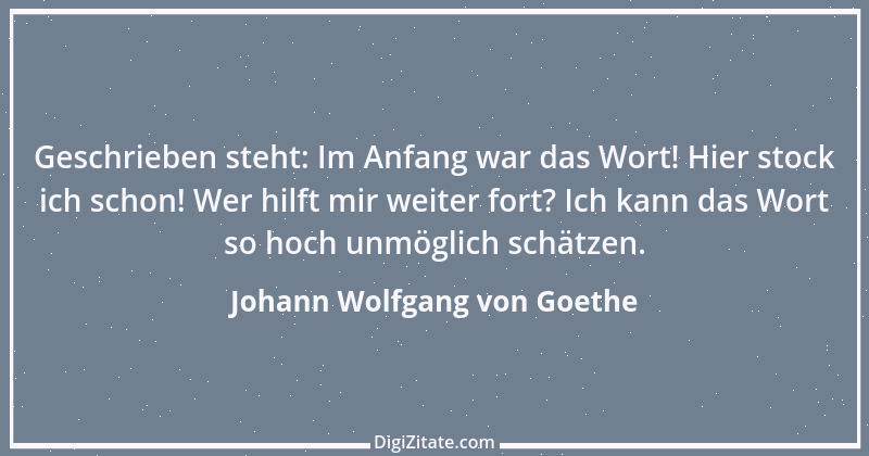 Zitat von Johann Wolfgang von Goethe 3267