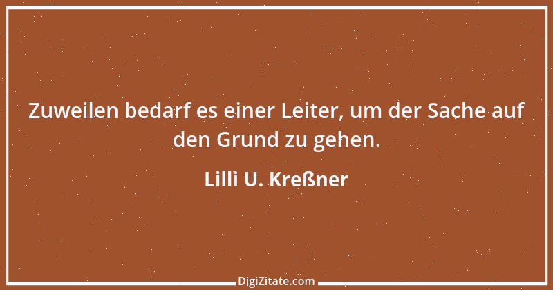 Zitat von Lilli U. Kreßner 54