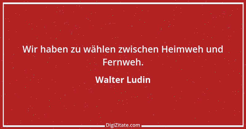 Zitat von Walter Ludin 769