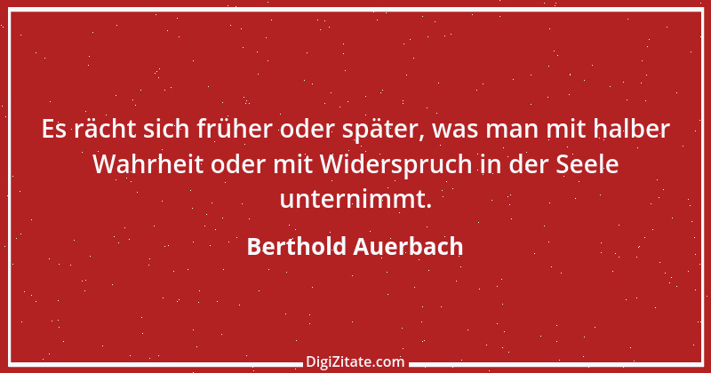 Zitat von Berthold Auerbach 113