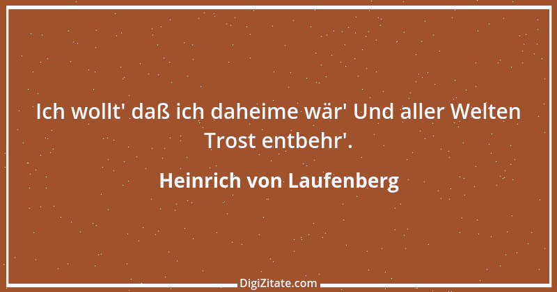 Zitat von Heinrich von Laufenberg 1