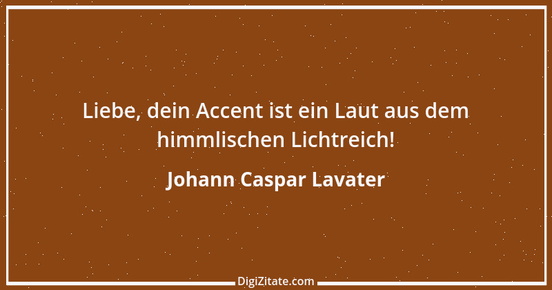 Zitat von Johann Caspar Lavater 238