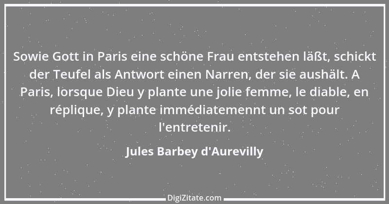 Zitat von Jules Barbey d'Aurevilly 7