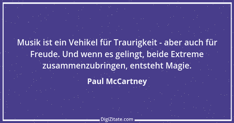 Zitat von Paul McCartney 16