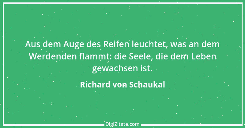 Zitat von Richard von Schaukal 15