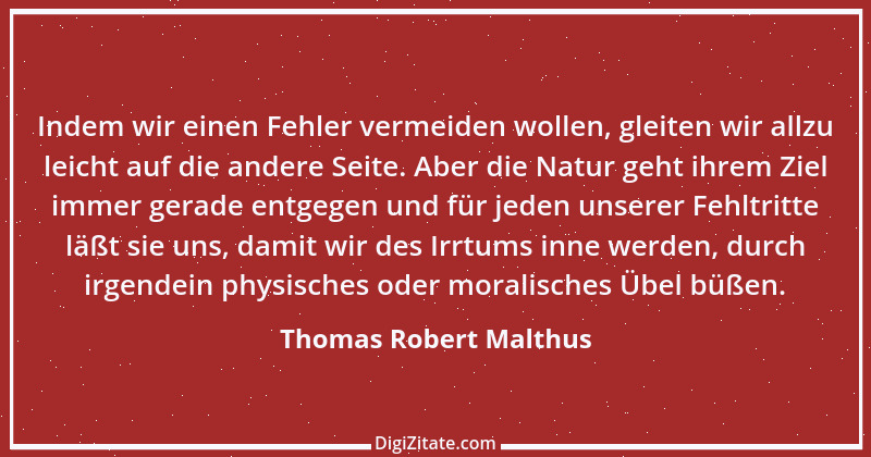 Zitat von Thomas Robert Malthus 3