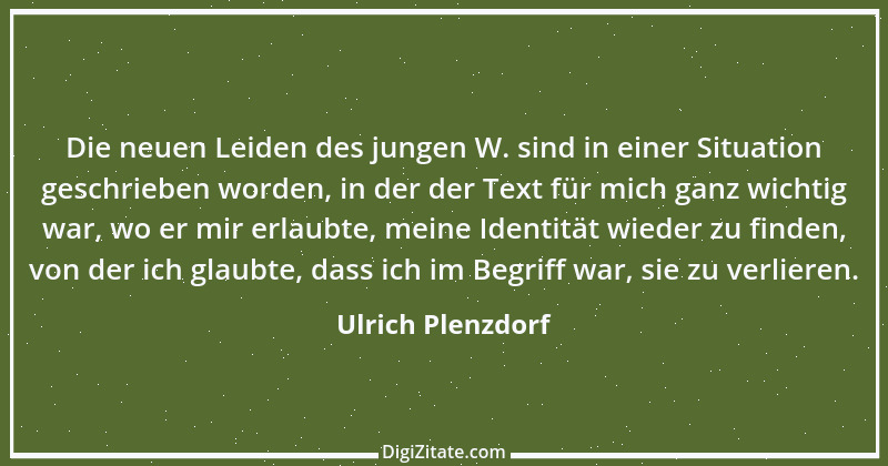 Zitat von Ulrich Plenzdorf 7