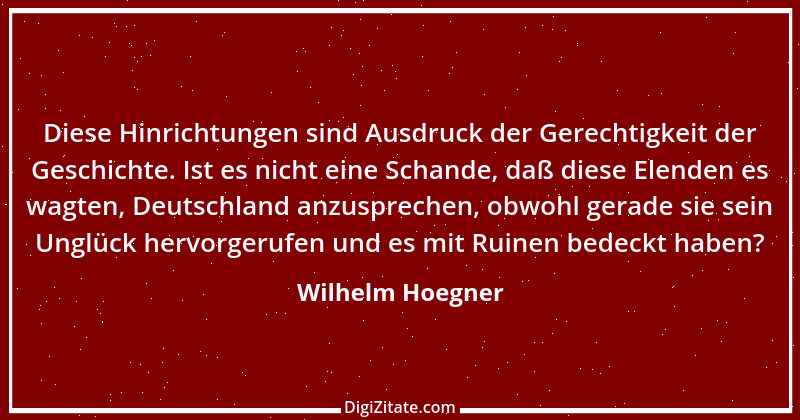 Zitat von Wilhelm Hoegner 1