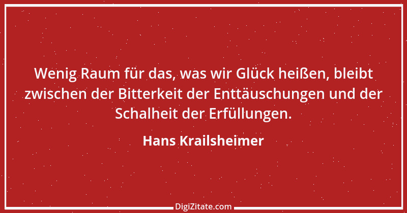 Zitat von Hans Krailsheimer 19