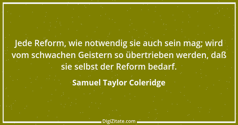 Zitat von Samuel Taylor Coleridge 22