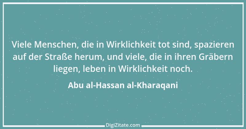 Zitat von Abu al-Hassan al-Kharaqani 1