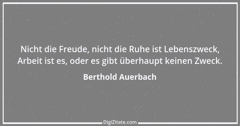 Zitat von Berthold Auerbach 115