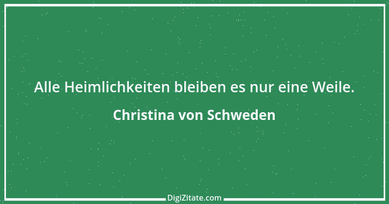 Zitat von Christina von Schweden 2