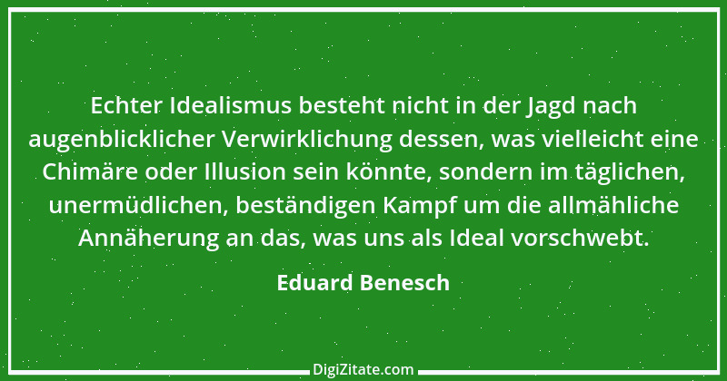 Zitat von Eduard Benesch 2