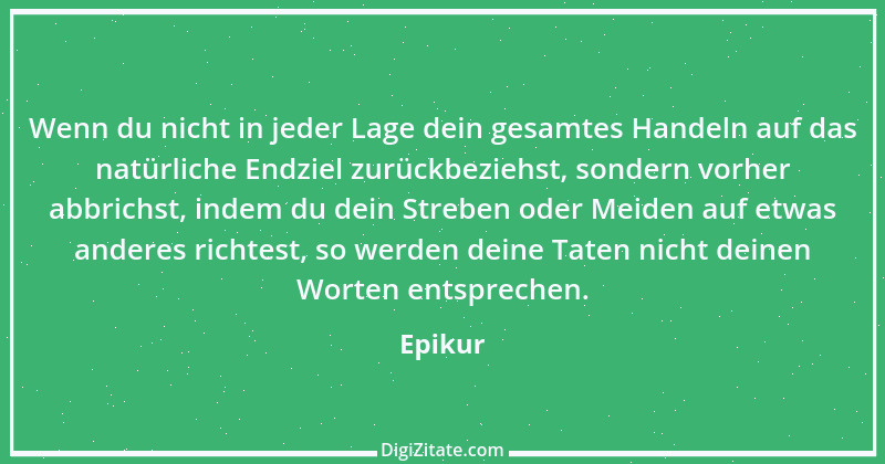 Zitat von Epikur 217