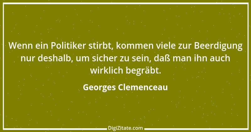 Zitat von Georges Clemenceau 2