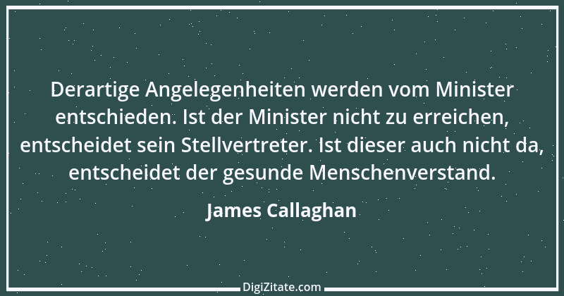 Zitat von James Callaghan 1