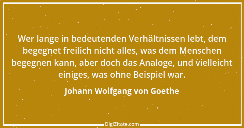 Zitat von Johann Wolfgang von Goethe 2270