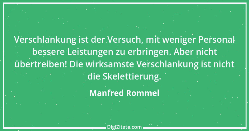 Zitat von Manfred Rommel 110