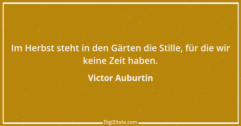 Zitat von Victor Auburtin 1