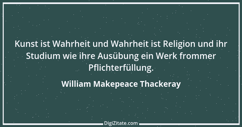 Zitat von William Makepeace Thackeray 6