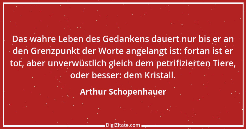 Zitat von Arthur Schopenhauer 137