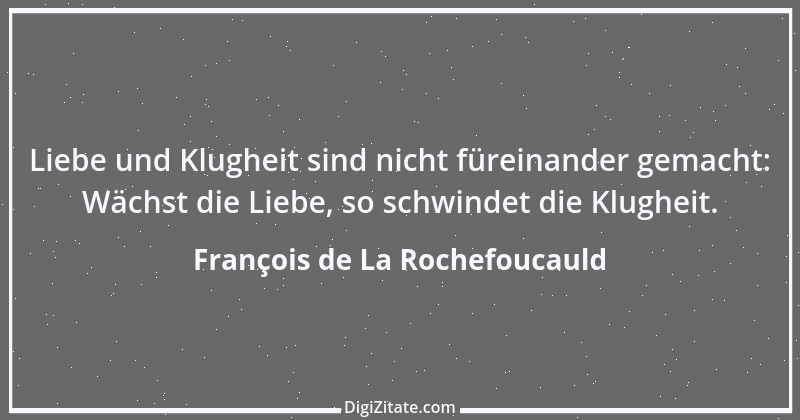 Zitat von François de La Rochefoucauld 184