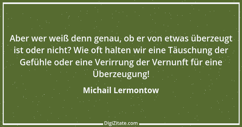 Zitat von Michail Lermontow 18