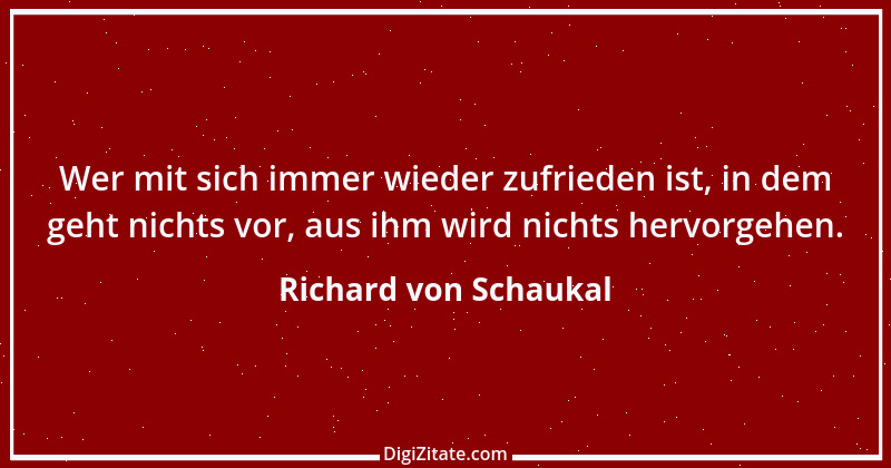 Zitat von Richard von Schaukal 18