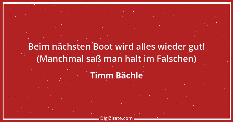 Zitat von Timm Bächle 7