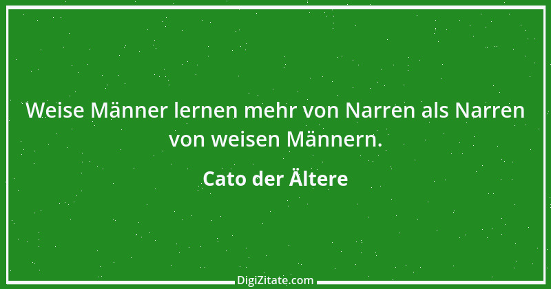 Zitat von Cato der Ältere 10