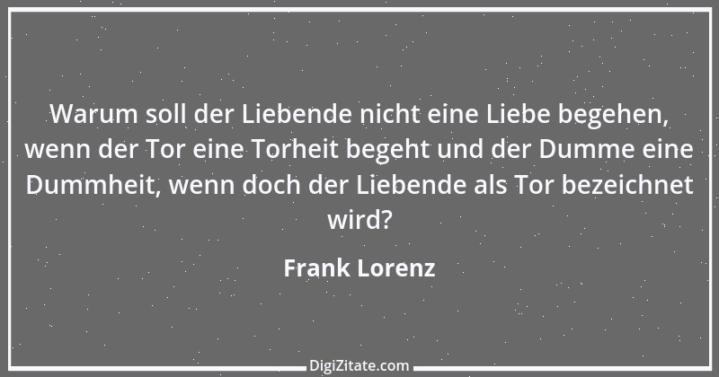 Zitat von Frank Lorenz 1