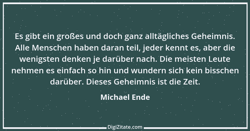 Zitat von Michael Ende 1