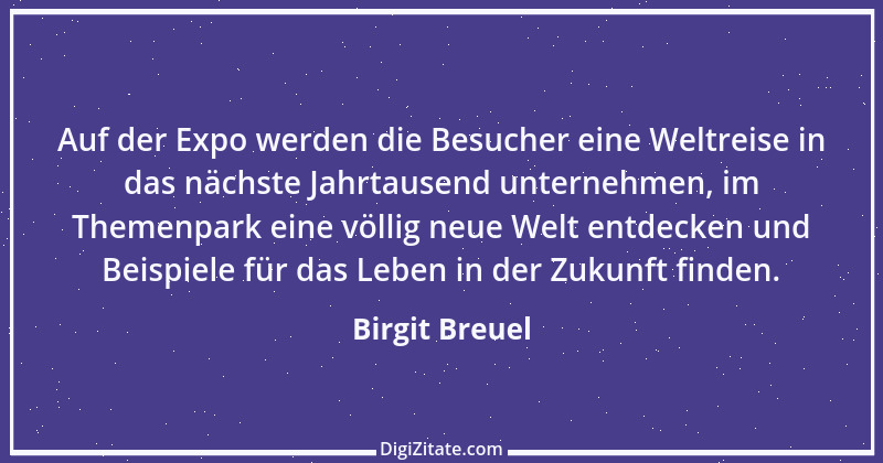 Zitat von Birgit Breuel 1