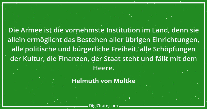 Zitat von Helmuth von Moltke 75