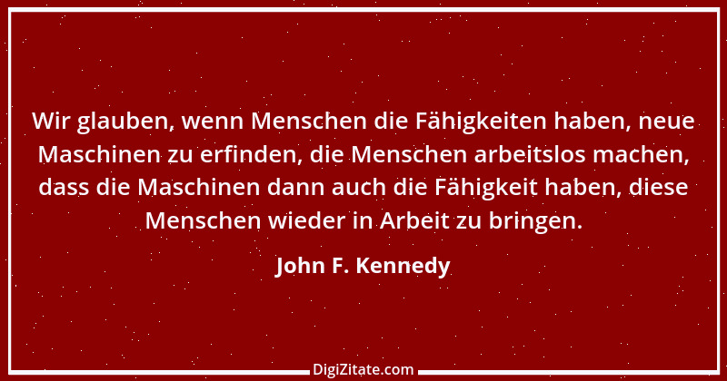 Zitat von John F. Kennedy 33