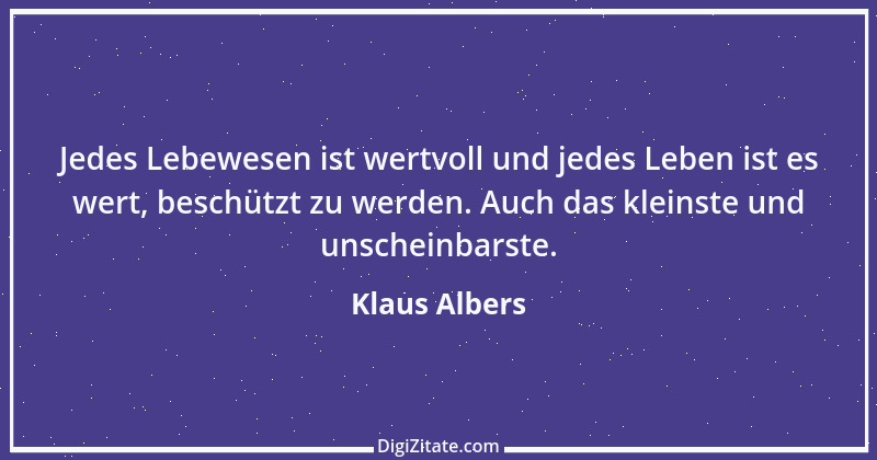 Zitat von Klaus Albers 4