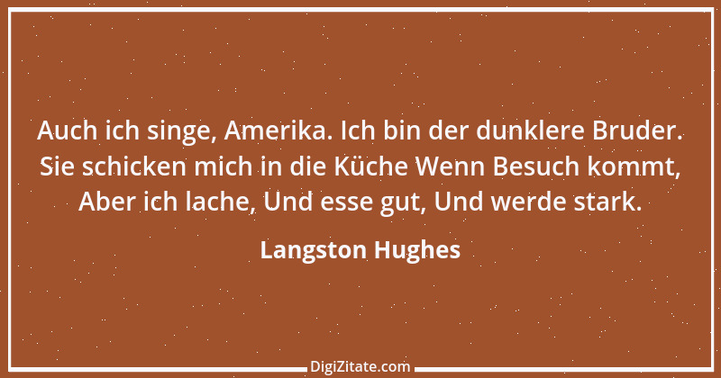 Zitat von Langston Hughes 4