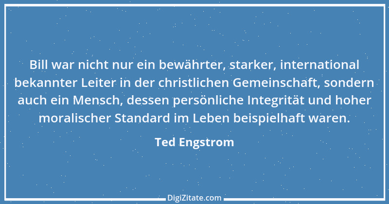 Zitat von Ted Engstrom 1