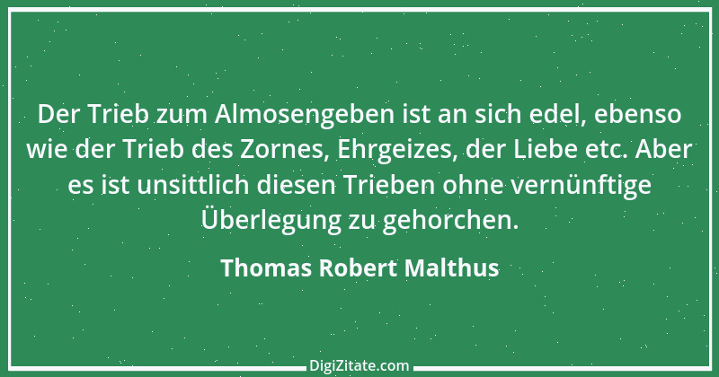 Zitat von Thomas Robert Malthus 8