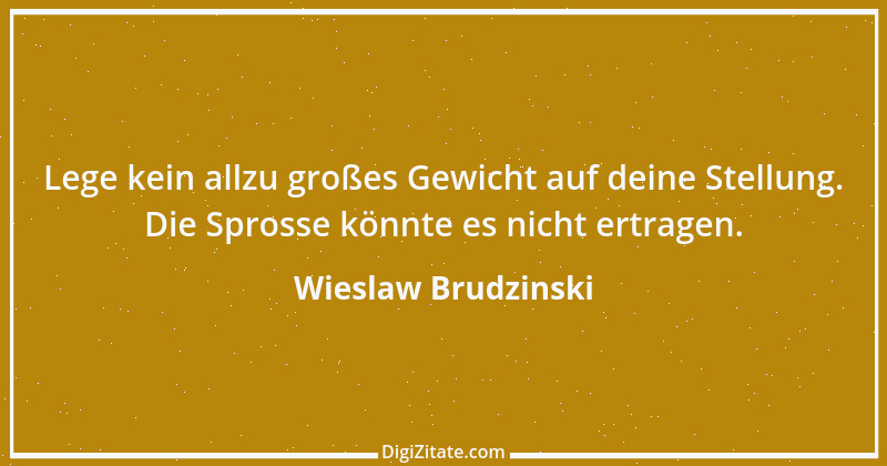 Zitat von Wieslaw Brudzinski 66