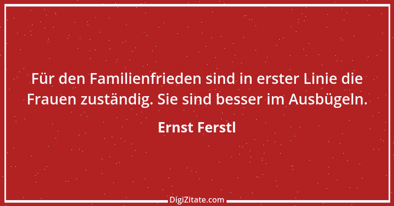 Zitat von Ernst Ferstl 1715