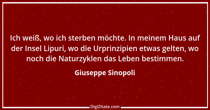 Zitat von Giuseppe Sinopoli 1