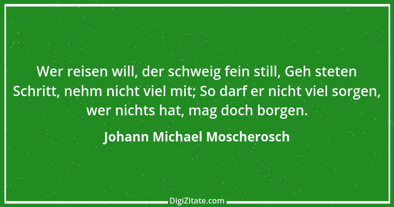 Zitat von Johann Michael Moscherosch 4